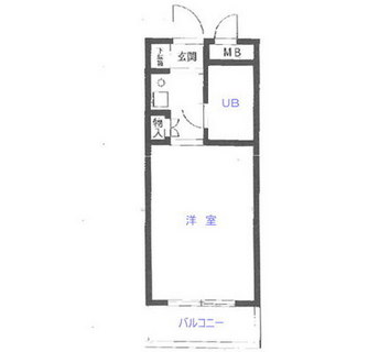 東京都豊島区南長崎２丁目 賃貸マンション 1R