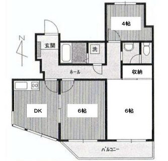 東京都豊島区南長崎１丁目 賃貸マンション 3DK