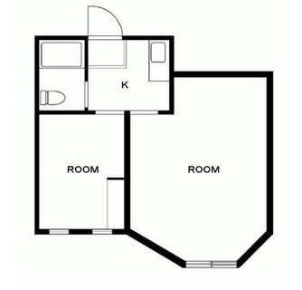 東京都新宿区中落合４丁目 賃貸マンション 2K