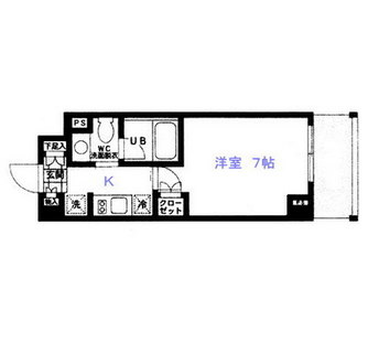 東京都中野区松が丘２丁目 賃貸マンション 1K