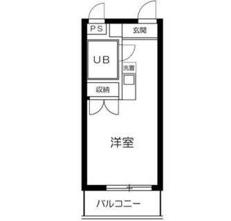 東京都新宿区中落合１丁目 賃貸マンション 1R