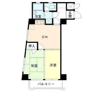 東京都中野区大和町１丁目 賃貸マンション 2DK