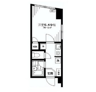 東京都中野区新井２丁目 賃貸マンション 1K