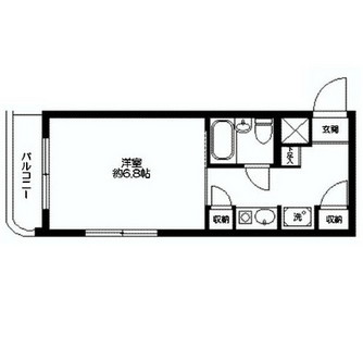 東京都中野区上高田２丁目 賃貸マンション 1K