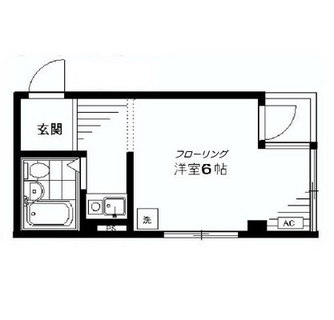 東京都中野区松が丘２丁目 賃貸マンション 1K