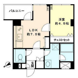 東京都中野区上高田１丁目 賃貸マンション 1LDK