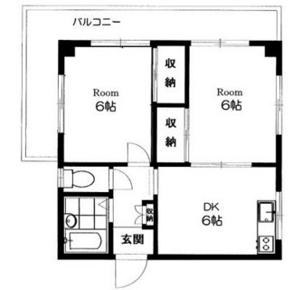 東京都中野区江原町３丁目 賃貸マンション 2DK