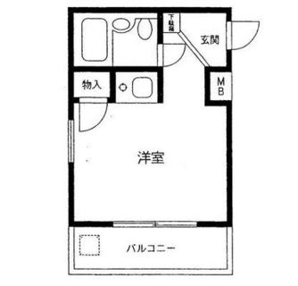 東京都豊島区目白５丁目 賃貸マンション 1R