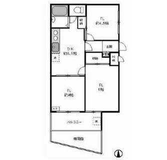 東京都新宿区中落合３丁目 賃貸マンション 3DK