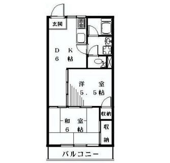 東京都新宿区上落合１丁目 賃貸マンション 2DK