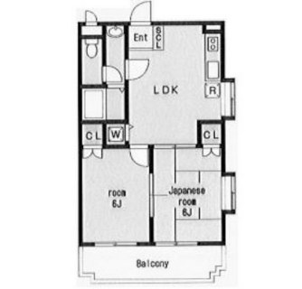 東京都中野区新井５丁目 賃貸マンション 2LDK