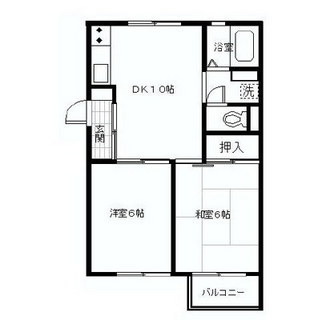 東京都中野区上高田５丁目 賃貸マンション 2LDK