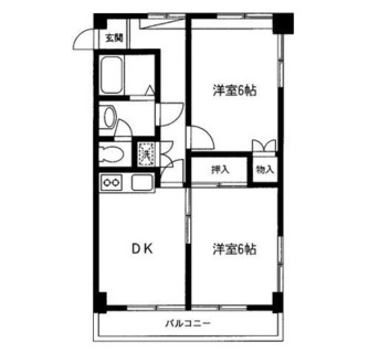 東京都豊島区南長崎２丁目 賃貸マンション 2DK