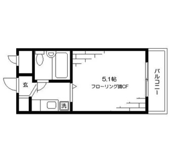 東京都中野区沼袋２丁目 賃貸マンション 1K