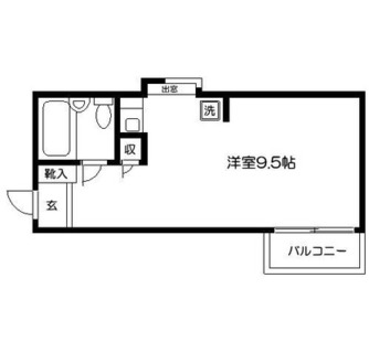 東京都中野区沼袋１丁目 賃貸マンション 1R