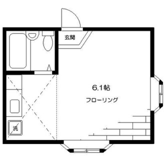 東京都中野区上高田５丁目 賃貸アパート 1R