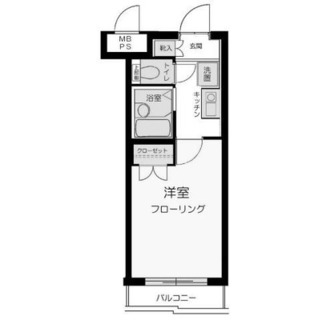 東京都新宿区西落合１丁目 賃貸マンション 1K