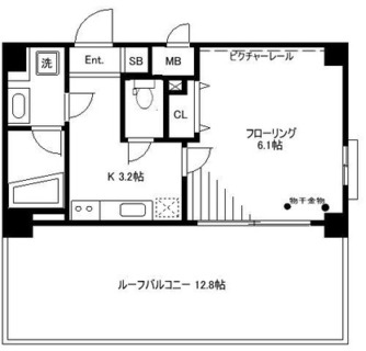 東京都豊島区南長崎５丁目 賃貸マンション 1K