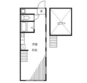 東京都新宿区上落合１丁目 賃貸アパート 1R