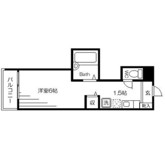 東京都豊島区南長崎２丁目 賃貸マンション 1K