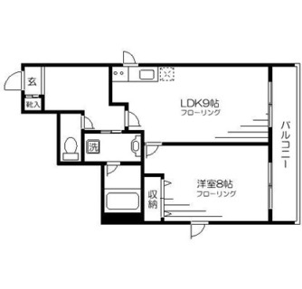 東京都新宿区下落合１丁目 賃貸マンション 1LDK