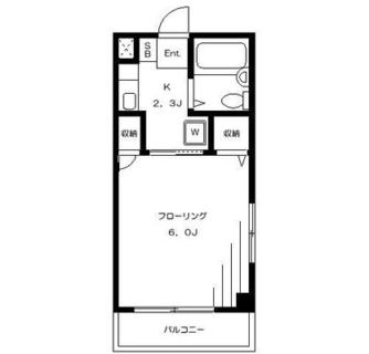 東京都中野区沼袋１丁目 賃貸マンション 1K