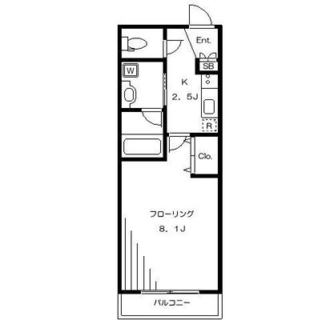 東京都新宿区西落合２丁目 賃貸マンション 1K