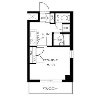 東京都新宿区中井２丁目 賃貸マンション 1K