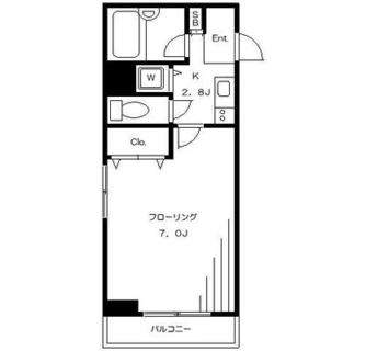 東京都豊島区長崎４丁目 賃貸マンション 1K