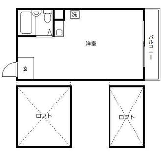 東京都新宿区中落合３丁目 賃貸アパート 1R