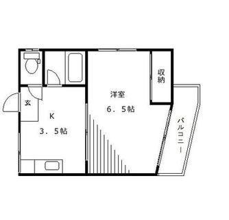 東京都中野区新井５丁目 賃貸マンション 1K