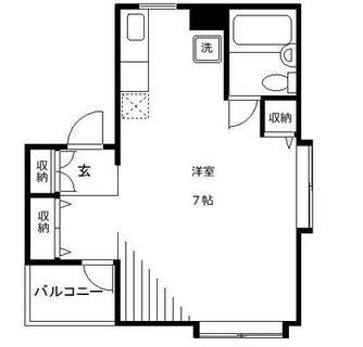 東京都中野区松が丘２丁目 賃貸マンション 1R