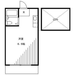 東京都中野区松が丘１丁目 賃貸アパート 1R