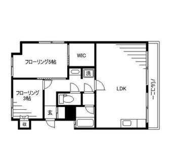 東京都中野区江原町２丁目 賃貸マンション 2LDK