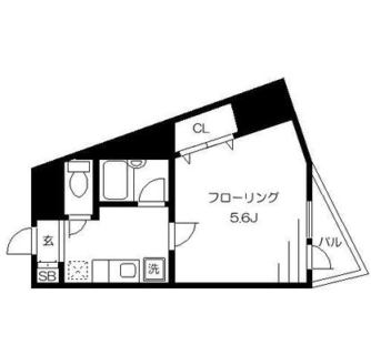 東京都新宿区下落合４丁目 賃貸マンション 1K