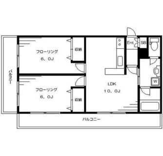 東京都新宿区西落合３丁目 賃貸マンション 2LDK