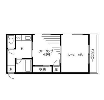 東京都練馬区旭丘２丁目 賃貸アパート 1R