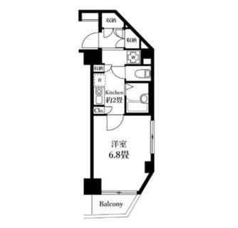 東京都新宿区高田馬場３丁目 賃貸マンション 1K