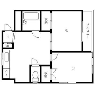 東京都新宿区上落合２丁目 賃貸マンション 2DK