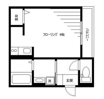 東京都新宿区上落合１丁目 賃貸マンション 1R