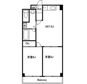 東京都豊島区南長崎１丁目 賃貸マンション 2DK