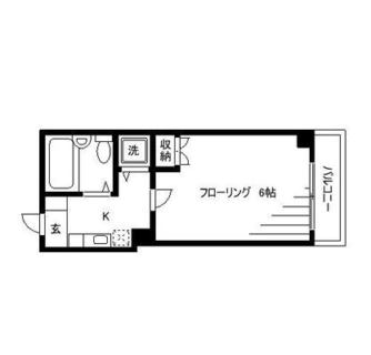 東京都新宿区下落合１丁目 賃貸マンション 1K