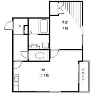 東京都中野区松が丘１丁目 賃貸マンション 1LDK