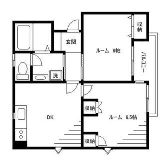 東京都新宿区西落合１丁目 賃貸マンション 2DK