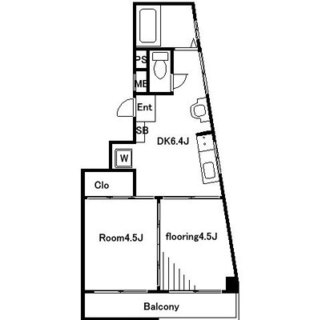 東京都新宿区上落合１丁目 賃貸マンション 2DK