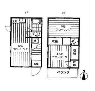 東京都豊島区長崎２丁目 賃貸一戸建て 2LK