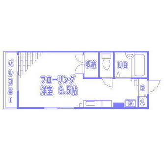 東京都新宿区上落合２丁目 賃貸マンション 1R